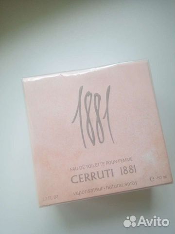 Туалетная вода Cerruti 1881 50 мл Новая