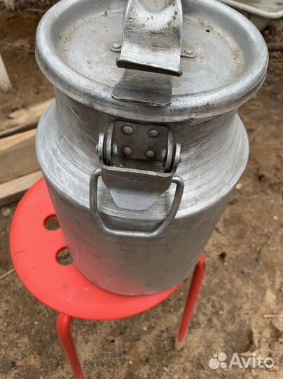 Фляга бидон албминиевый 10л