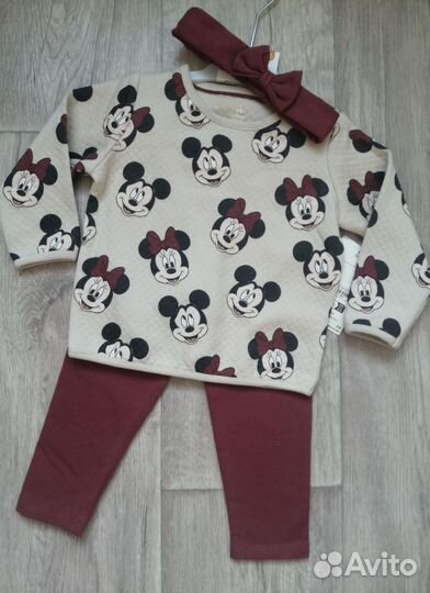 Костюм комплект c&a маус минни mouse minnie