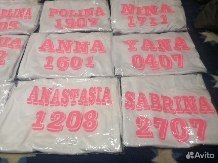 Печать на футболках и толстовках