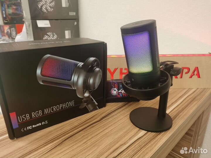 Микрофон игровой (для стриминга) marex 400