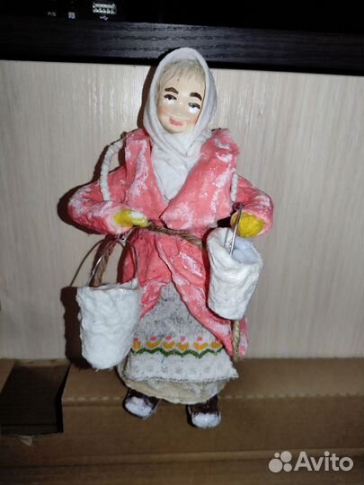 Ватные игрушки ручная работа