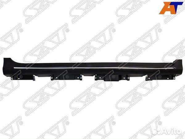 Порог toyota camry 11-14 RH с хромом