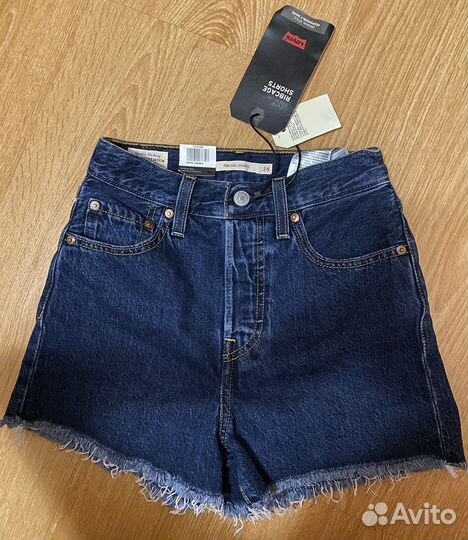 Джинсовые шорты levis 24