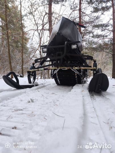 Продаю самодельный снегоход