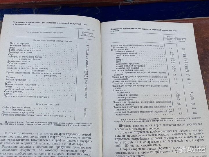 Тарное хозяйство в торговле книга 1981 год