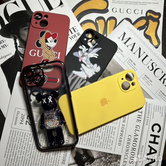 Чехол на iPhone 14, 4 шт