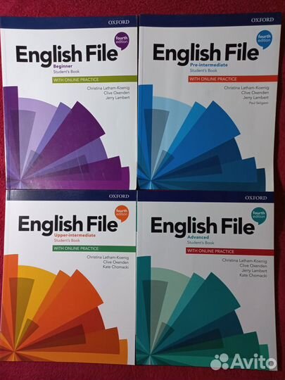 English File 4е издание SB+WB учебник англ яз