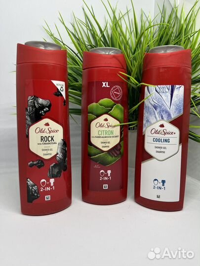 Гель для душа и шампунь Old Spice rock