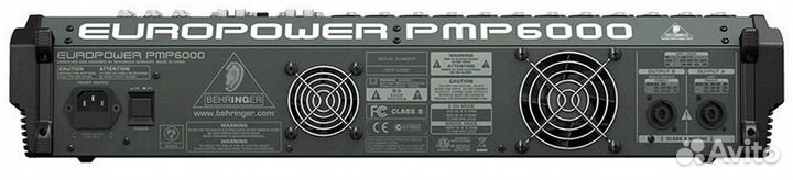 Микшерный пульт Behringer PMP6000