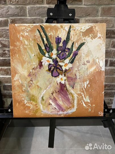 Картина маслом 30*30 