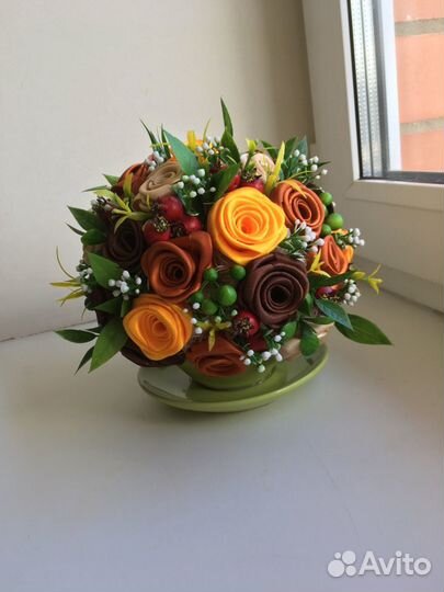 Букет «чайная пара»