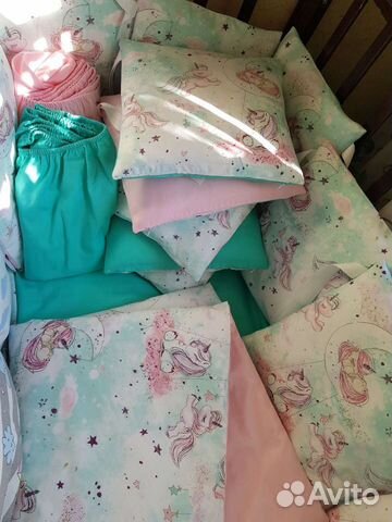 Детское постельное белье новое