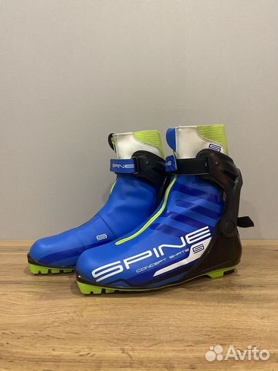 Лыжные ботинки коньковые spine 43