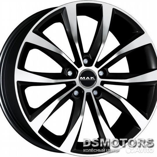 Диски Wolf 7.0/18 5x110 ET40 d65.1 black mirror