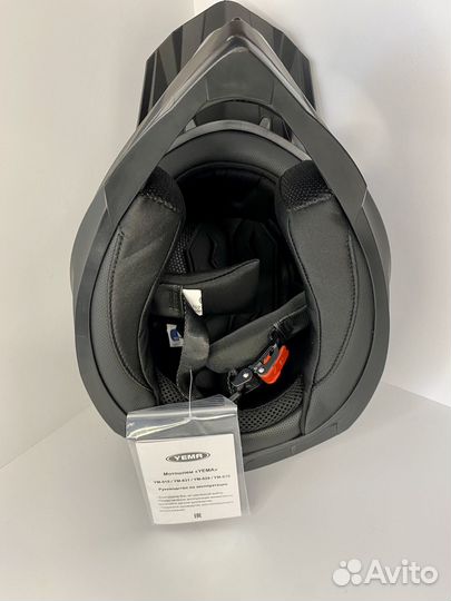 Кроссовый шлем новый