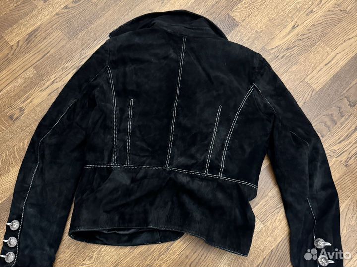 Куртка пиджак женская замша