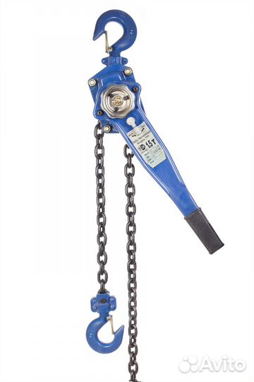 Таль ручная рычажная трр-тршср 1,5т, 9м (тип HSH)