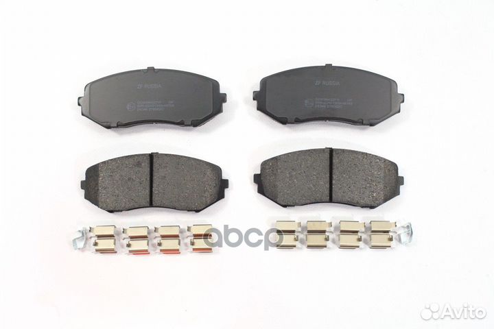 Колодки тормозные дисковые GDB3443 ZFR ZF Russia