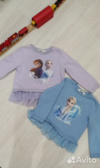 H&M Холодное сердце Frozen свитшот 98-104