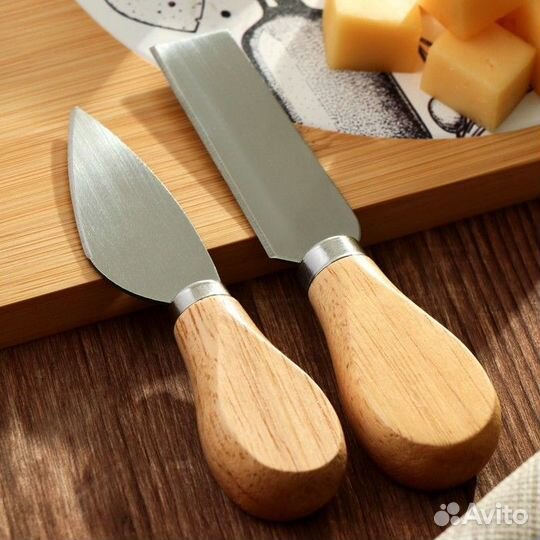 Набор для подачи сыра 'Еда без вина', 18 х 36 см