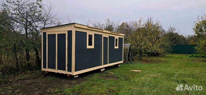 Бытовка вагончик из дерева