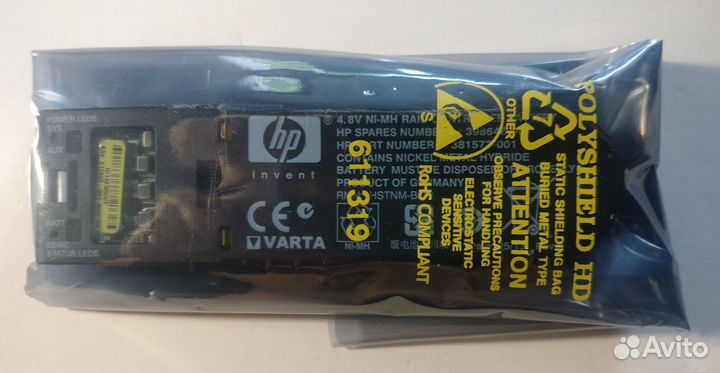 Батарея для контроллера raid массива HP