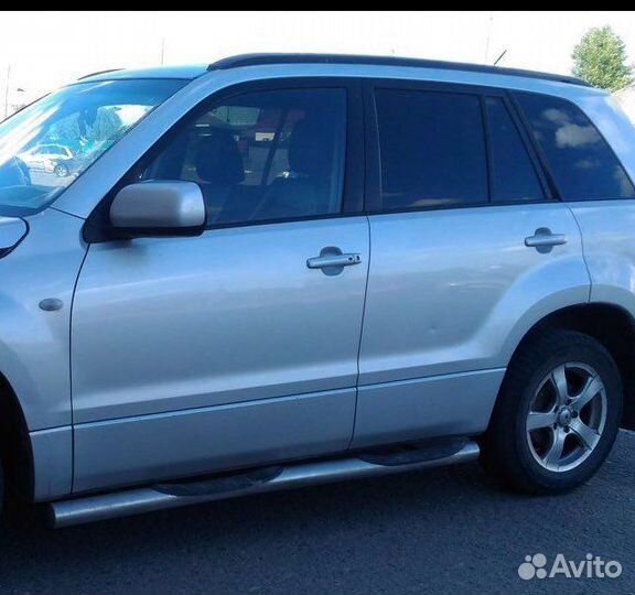 Защита порогов. Труба с проступью