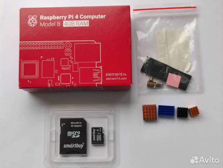 Микрокомпьютер Raspberry Pi 4 Model B