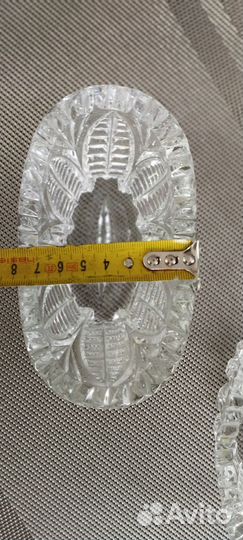 Хрустальная салатница СССР