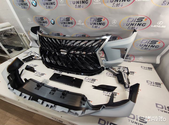 Бампер перед LX570 12-15г