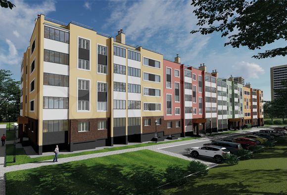 2-к. квартира, 59,6 м², 1/5 эт.