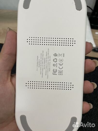 Беспроводная зарядка 3в1 15W для Apple