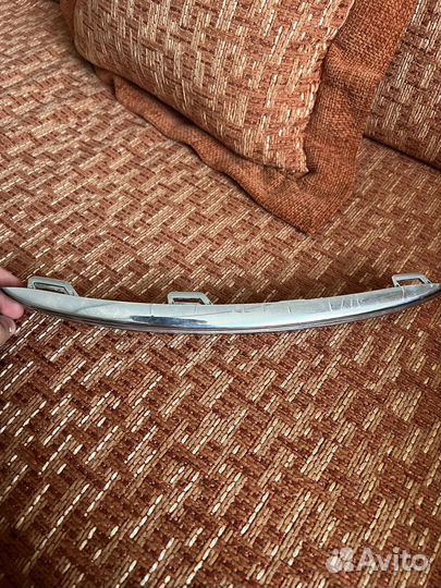 Молдинг переднего бампера mercedes GLE w166