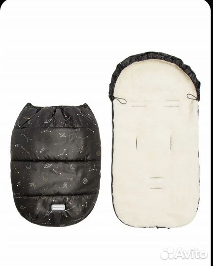 Зимний конверт в коляску