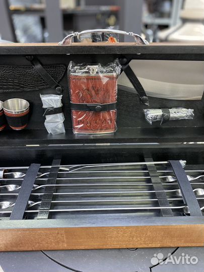 Набор шампуров в кейсе