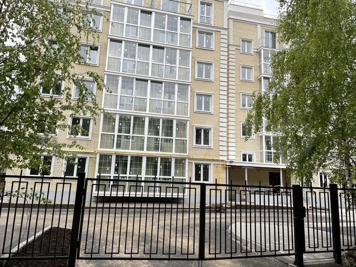 2-к. квартира, 54,9 м², 1/6 эт.