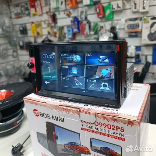 Автомагнитола android 2DIN BOS-mini D 9902P5