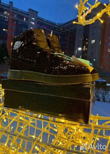 Кроссовки Nike Air Jordan тёплые (Арт.26780)