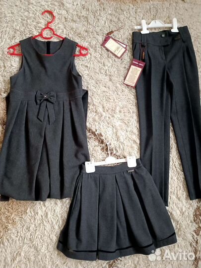 Форма комплект юбка и желетка