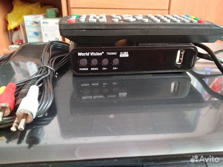 Цифровая тв приставка world vision t625m2