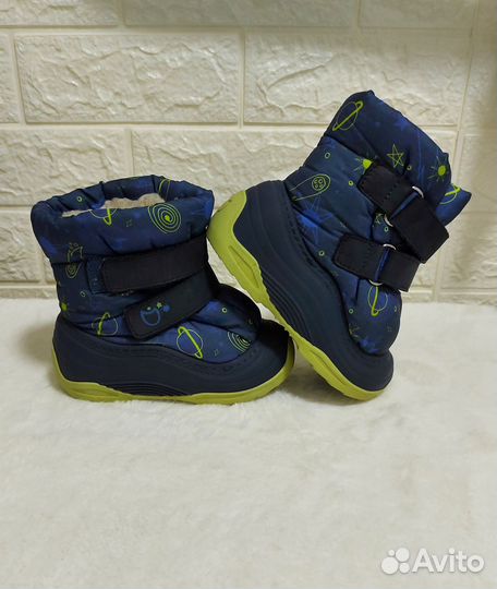 Зимние сапоги сноубутсы для мальчика 23 размер