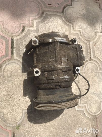 Компрессор кондиционера киа рио 1 рестайл