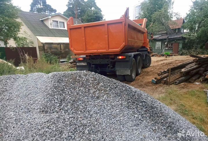 Щебень гранитный с доставкой