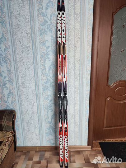 Беговые лыжи Atomic world cup skate