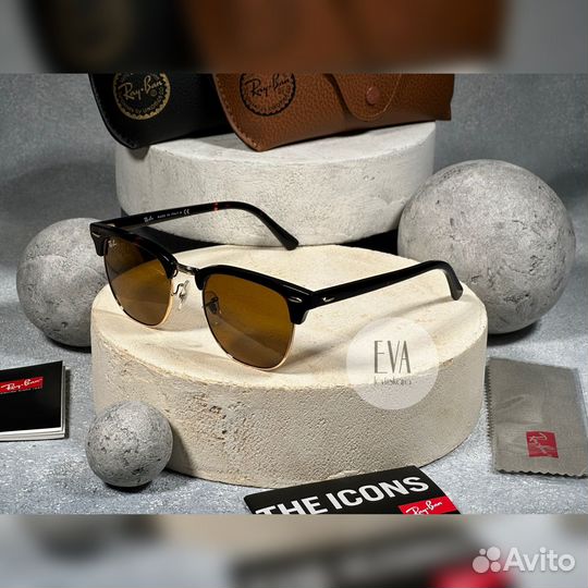 Очки Ray Ban Clubmaster Classic 3016 902/57