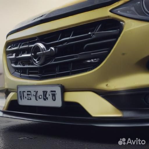 Установка губы на бампер автомобиля