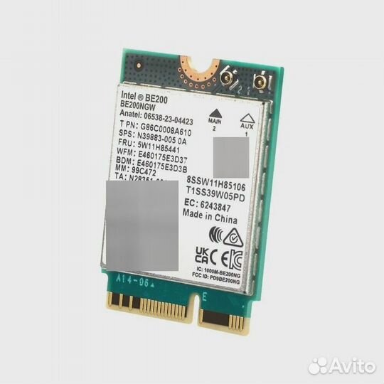 WiFi 7 Intel BE200 Сетевая карта адаптер модуль