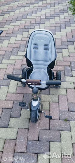 3х колесный велосипед с ручкой