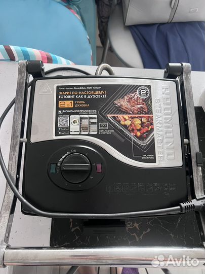Гриль духовка redmond